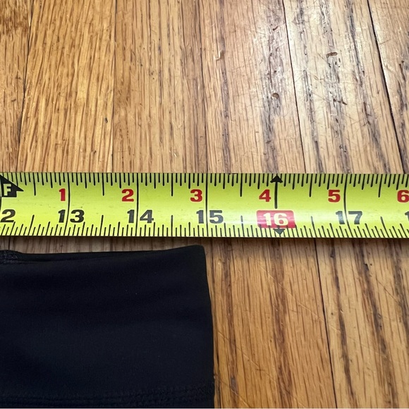 Athleta Small Speed Sonar Tight Leggings Blue Pink Orange Rainbow Ombre - Picture 9 of 10